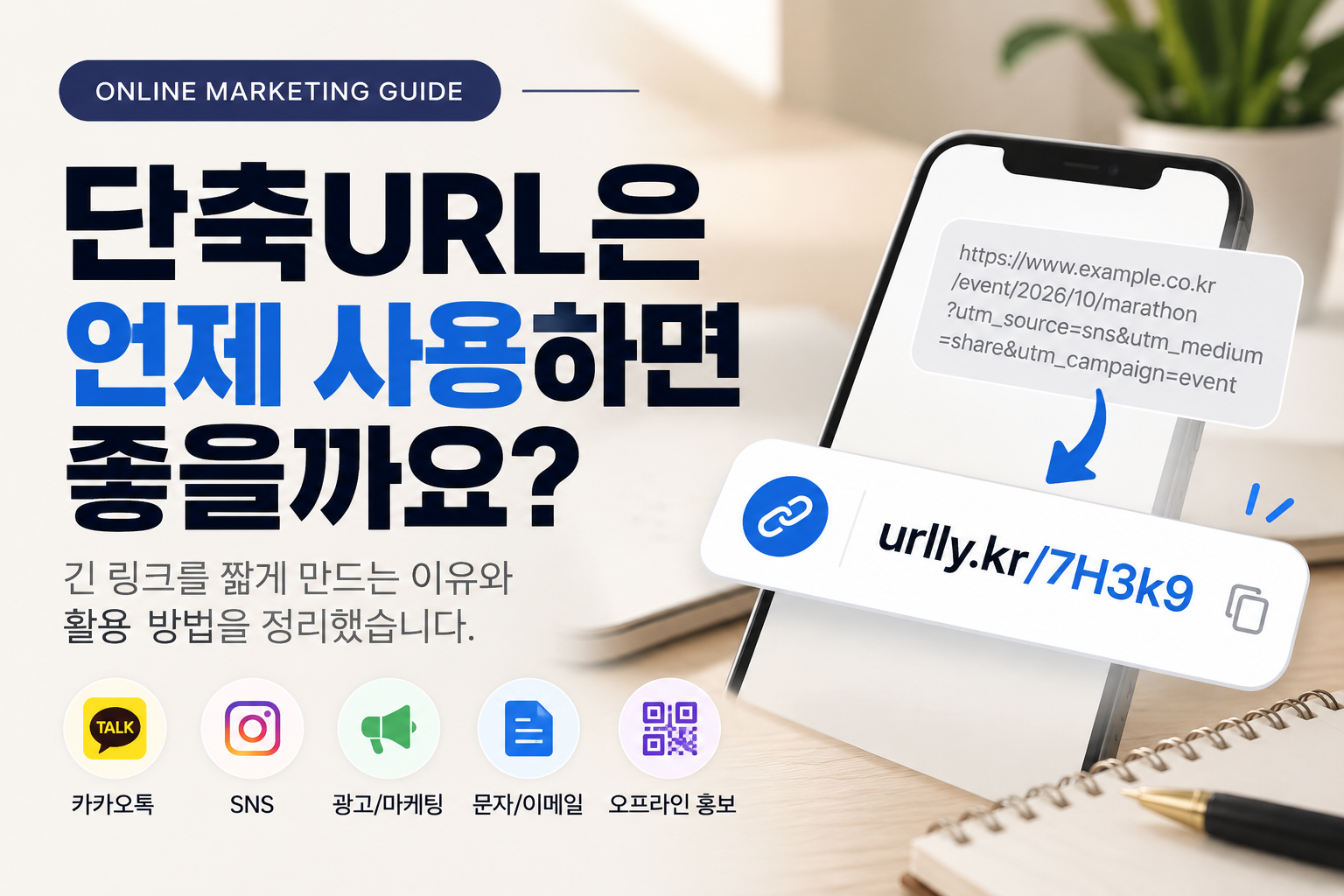 단축URL은 언제 사용하면 좋을까요? 긴 링크를 짧게 만드는 이유